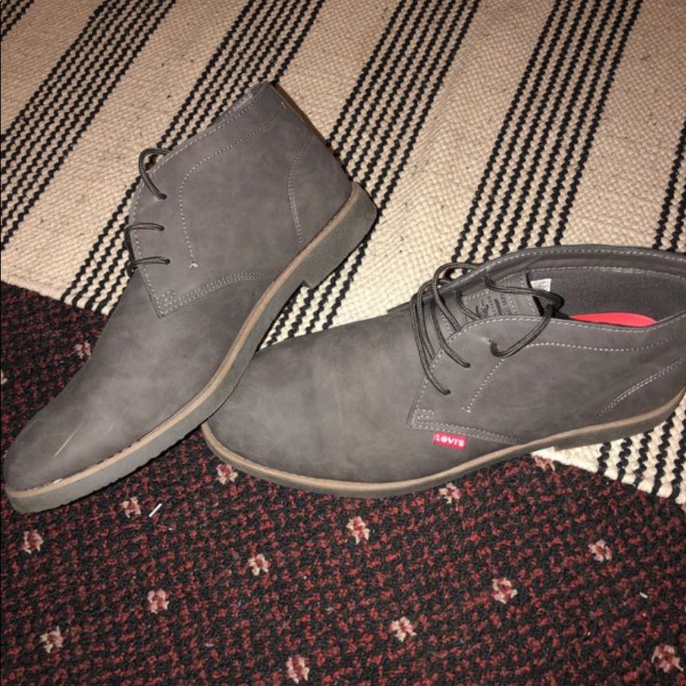 Levi Oxford Boots Grey